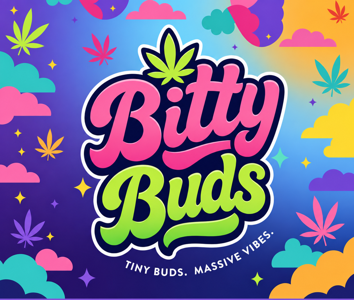 Bitty Buds brand artwork